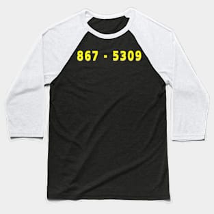 867 - 5309 Baseball T-Shirt